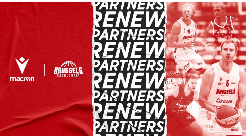 Macron and Brussels Basketball to stay together