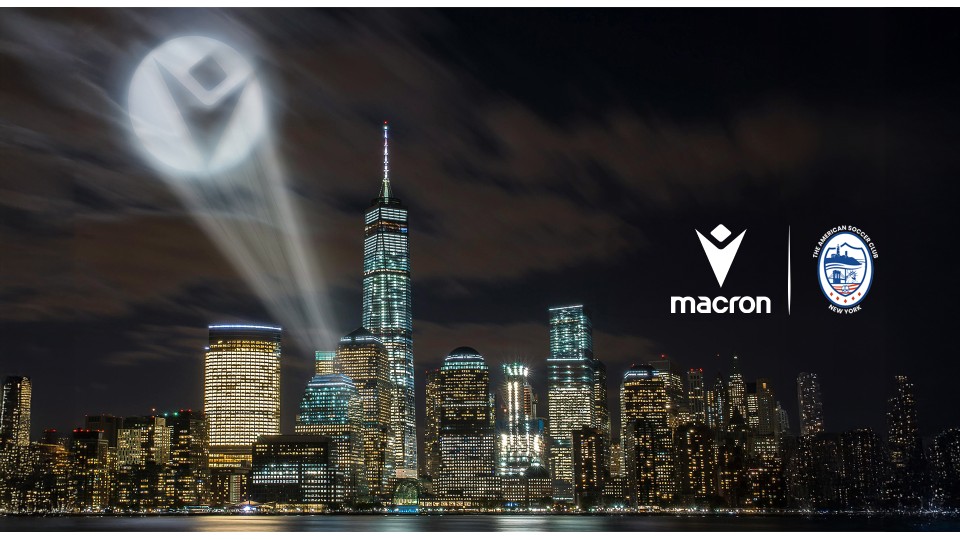 Macron is the new technical partner of American Soccer Club New York 