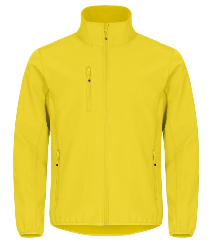CLIQUE CLASSIC SOFTSHELL JACKET LEMON