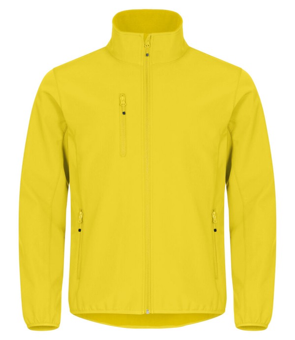 CLIQUE CLASSIC SOFTSHELL JACKET LEMON
