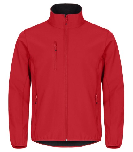CLIQUE CLASSIC SOFTSHELL JACKET ROOD