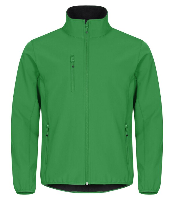 CLIQUE CLASSIC SOFTSHELL JACKET APPELGROEN