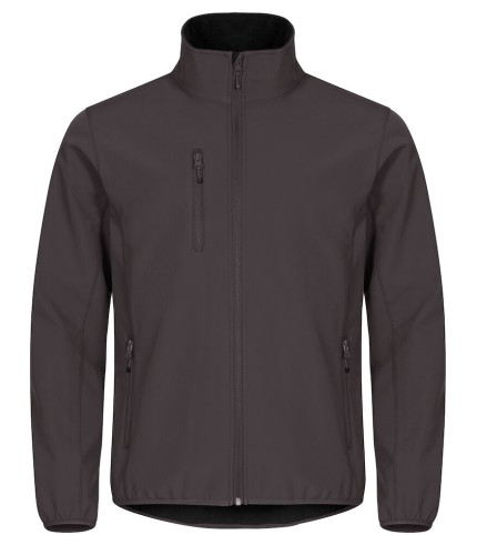 CLIQUE CLASSIC SOFTSHELL JACKET DONKERGRIJS