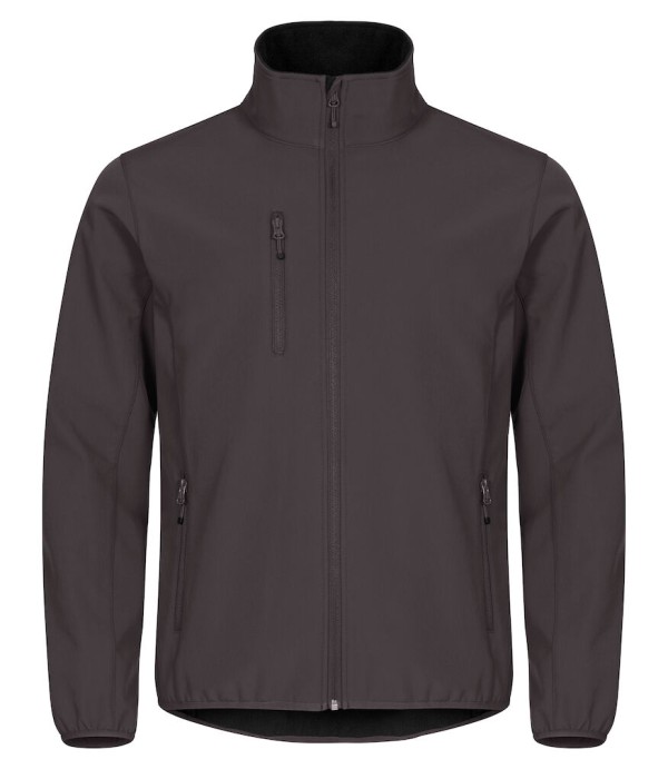 CLIQUE CLASSIC SOFTSHELL JACKET DONKERGRIJS