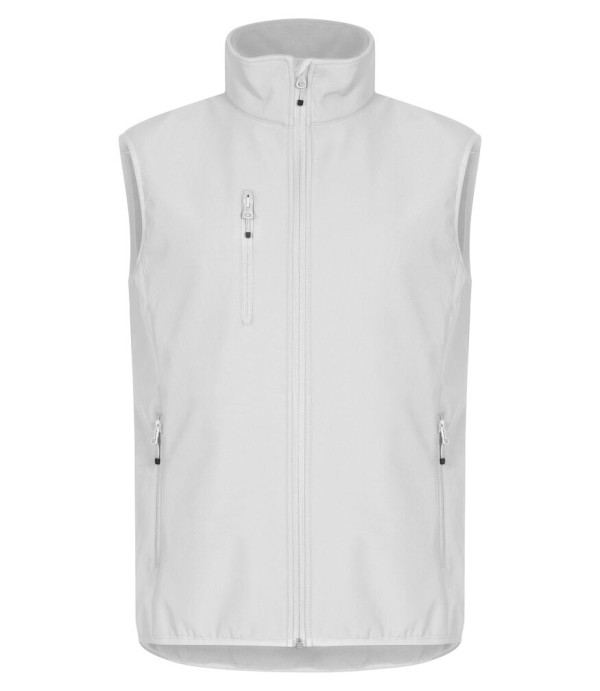 CLIQUE CLASSIC SOFTSHELL VEST WIT