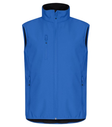 CLIQUE CLASSIC SOFTSHELL VEST KOBALT