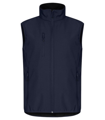 CLIQUE CLASSIC SOFTSHELL VEST DARK NAVY