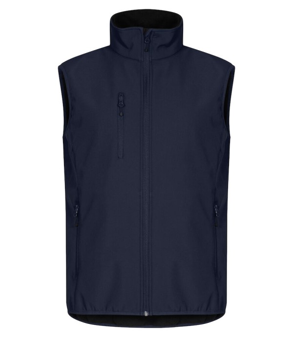 CLIQUE CLASSIC SOFTSHELL VEST DARK NAVY
