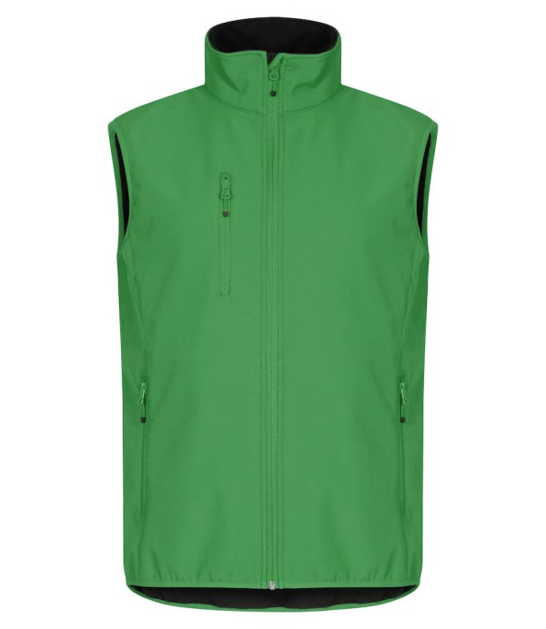 CLIQUE CLASSIC SOFTSHELL VEST APPELGROEN
