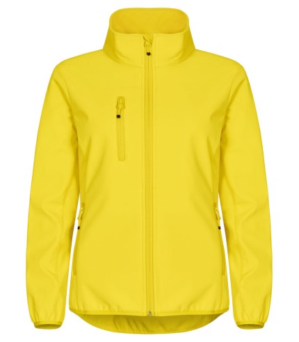 CLIQUE CLASSIC SOFTSHELL JACKET WOMEN LEMON