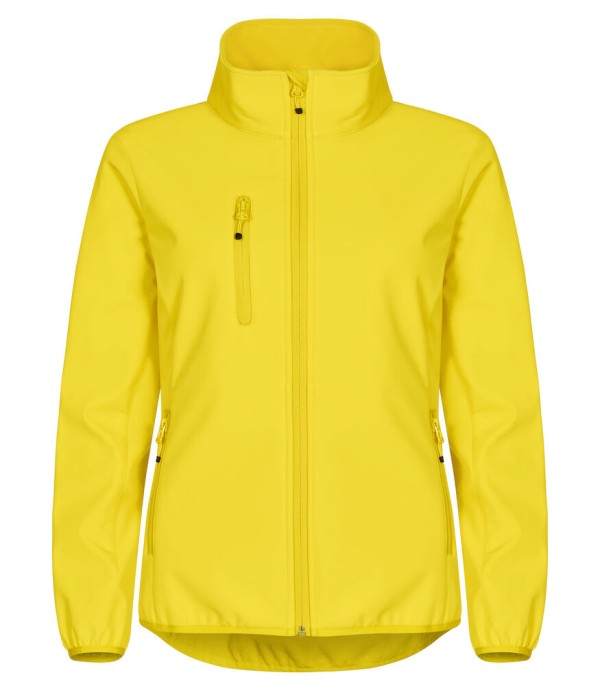 CLIQUE CLASSIC SOFTSHELL JACKET WOMEN LEMON