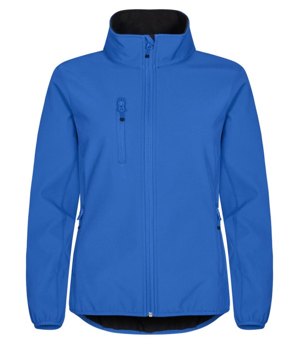 CLIQUE CLASSIC SOFTSHELL JACKET WOMEN KOBALT