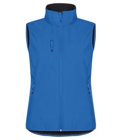CLIQUE CLASSIC SOFTSHELL VEST WOMEN KOBALT