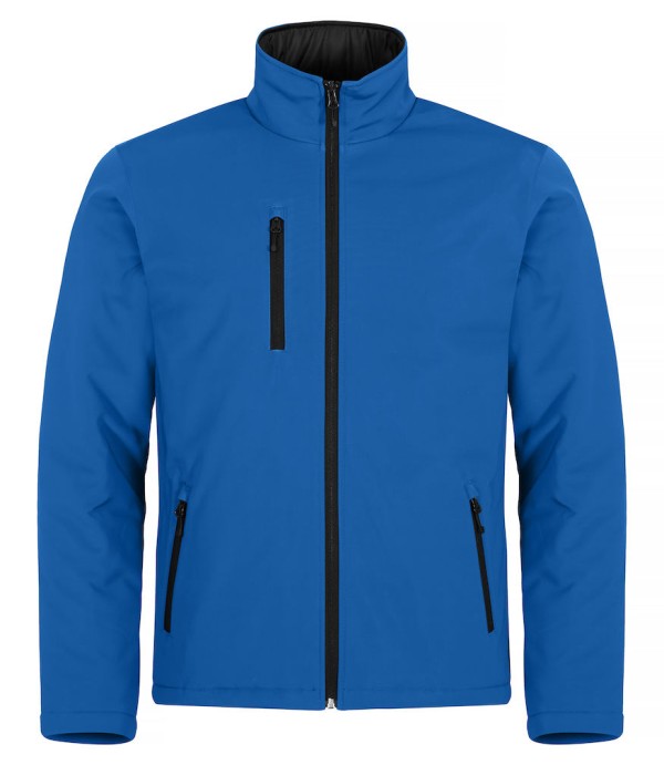 CLIQUE PADDED SOFTSHELL JACKET KOBALT