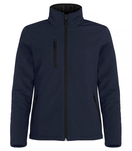 CLIQUE PADDED SOFTSHELL JACKET WOMEN DARK NAVY