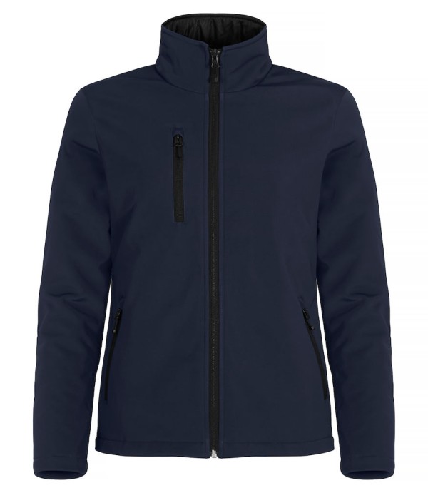 CLIQUE PADDED SOFTSHELL JACKET WOMEN DARK NAVY