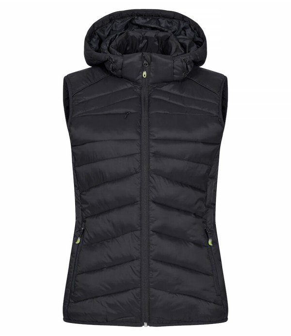 CLIQUE IDAHO VEST WOMEN ZWART