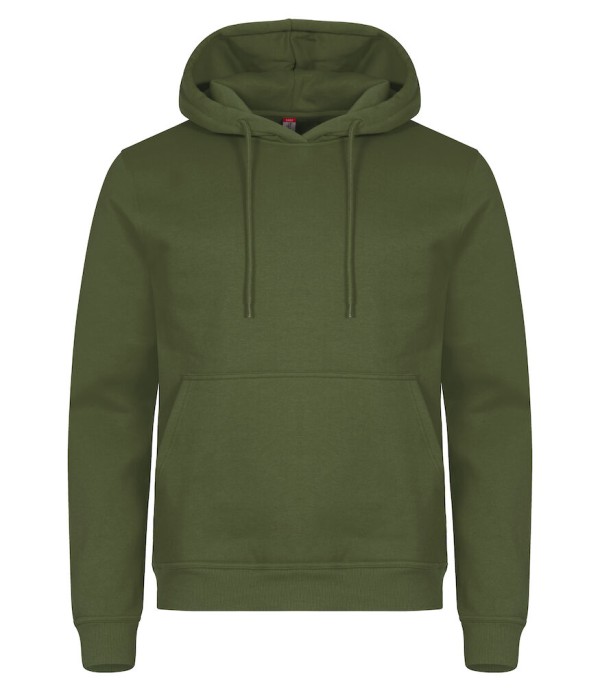 CLIQUE MIAMI HOODY LEGERGROEN