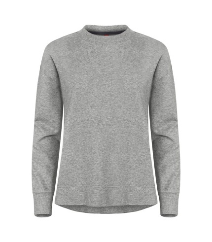CLIQUE MIAMI PRO ROUNDNECK WOMEN GRIJSMELANGE