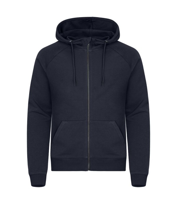 CLIQUE MIAMI PRO HOODY FULL ZIP DARK NAVY