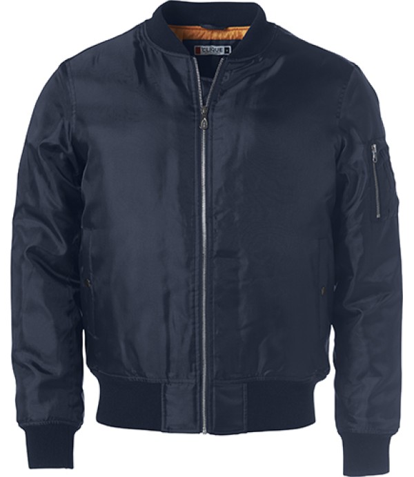 CLIQUE BOMBER JACKET DARK NAVY