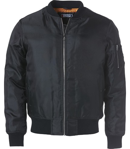 CLIQUE BOMBER JACKET ZWART