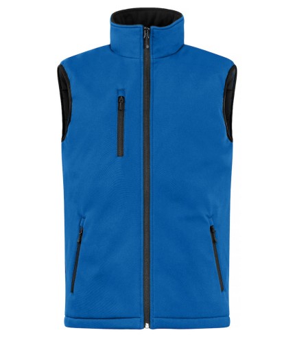 CLIQUE PADDED SOFTSHELL VEST KOBALT