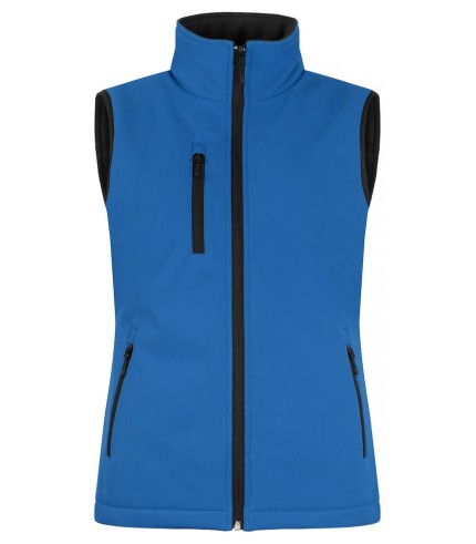 CLIQUE PADDED SOFTSHELL VEST WOMEN KOBALT