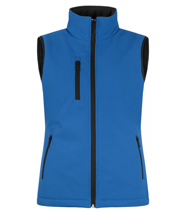CLIQUE PADDED SOFTSHELL VEST WOMEN KOBALT