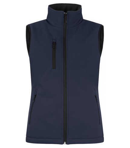 CLIQUE PADDED SOFTSHELL VEST WOMEN DARK NAVY