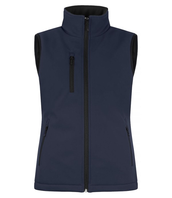 CLIQUE PADDED SOFTSHELL VEST WOMEN DARK NAVY