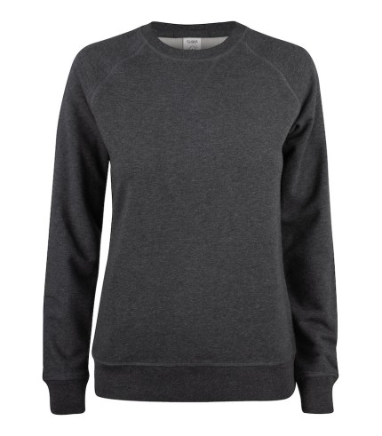 CLIQUE PREMIUM OC ROUNDNECK WOMEN ANTRACIET MELANGE