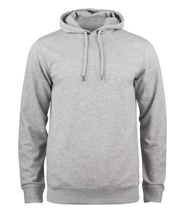 CLIQUE PREMIUM OC HOODY GRIJSMELANGE