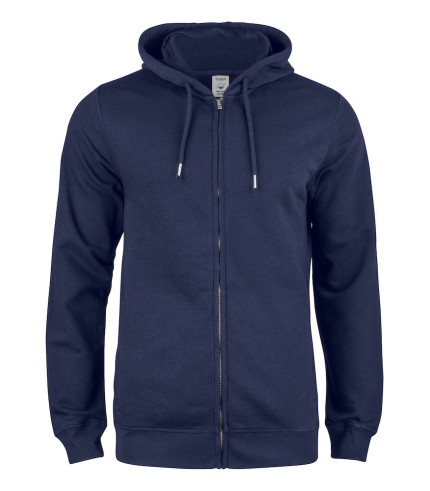 CLIQUE PREMIUM OC HOODY FZ DARK NAVY