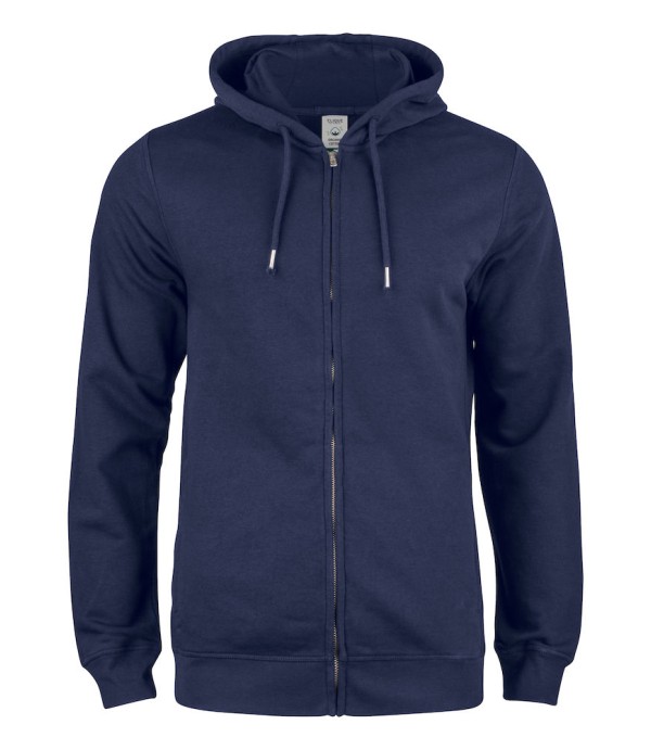 CLIQUE PREMIUM OC HOODY FZ DARK NAVY