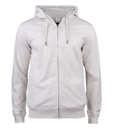CLIQUE PREMIUM OC HOODY FZ NATURE MELANGE