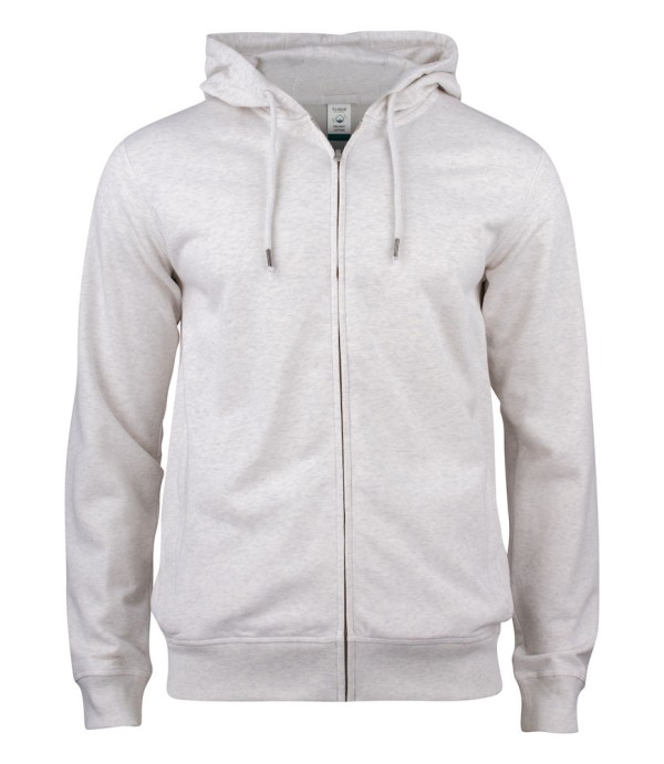 CLIQUE PREMIUM OC HOODY FZ NATURE MELANGE