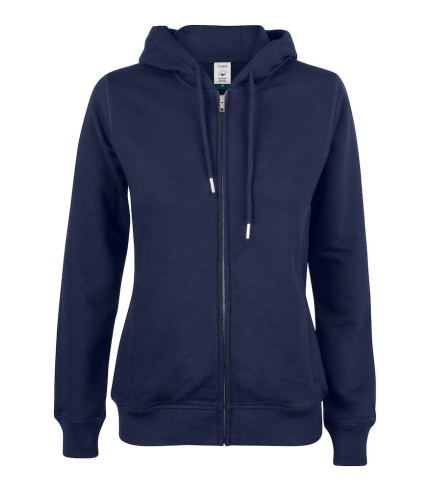 CLIQUE PREMIUM OC HOODY FZ WOMEN DARK NAVY