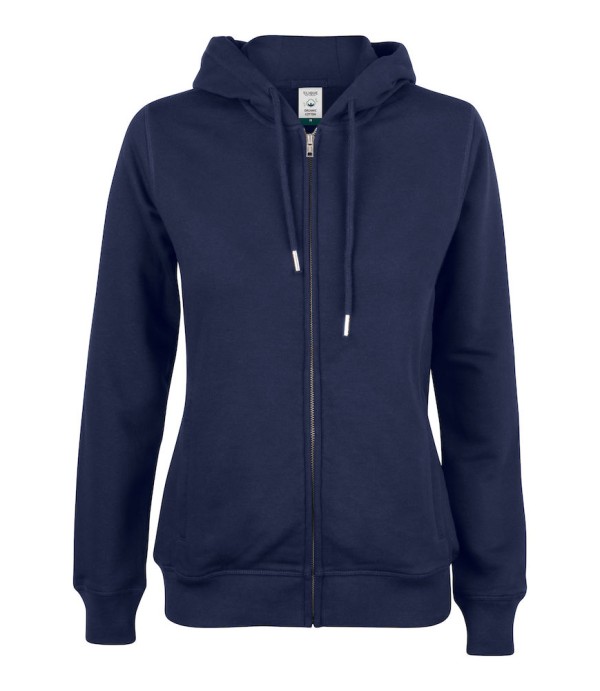 CLIQUE PREMIUM OC HOODY FZ WOMEN DARK NAVY