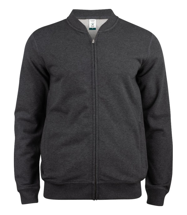 CLIQUE PREMIUM OC CARDIGAN ANTRACIET MELANGE