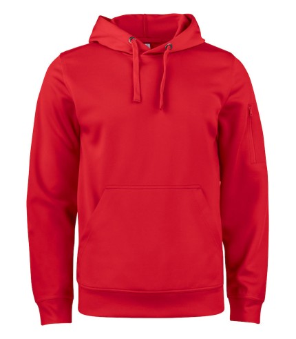 CLIQUE BASIC ACTIVE HOODY ROOD