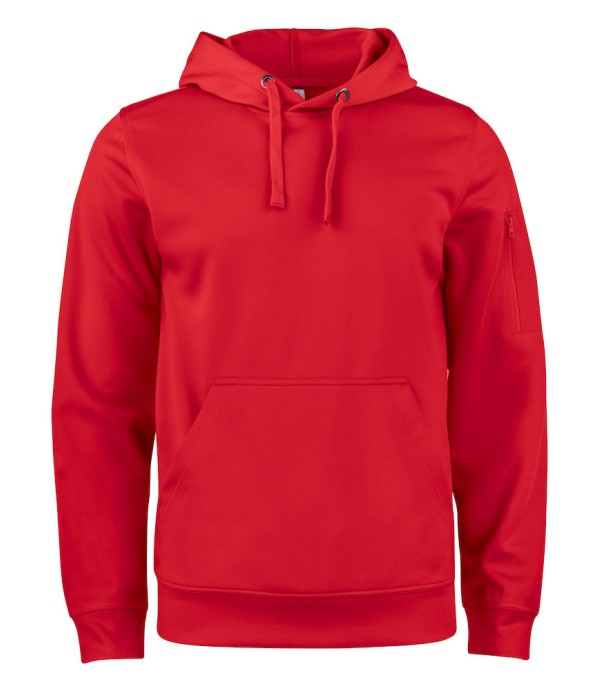 CLIQUE BASIC ACTIVE HOODY ROOD