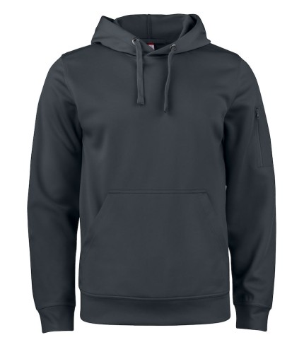 CLIQUE BASIC ACTIVE HOODY ZWART