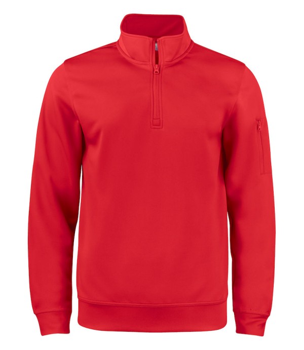 CLIQUE BASIC ACTIVE HALF ZIP ROOD