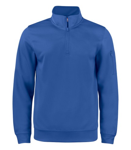 CLIQUE BASIC ACTIVE HALF ZIP KOBALT