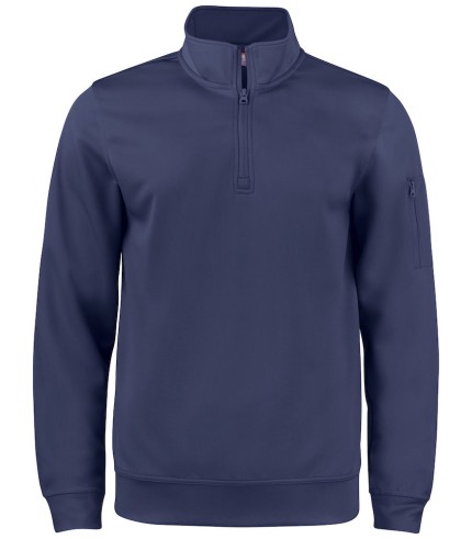 CLIQUE BASIC ACTIVE HALF ZIP DARK NAVY