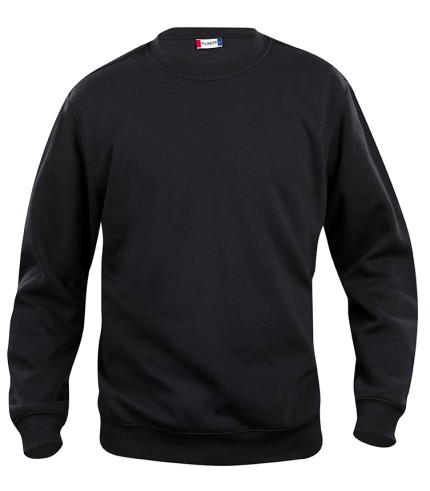 CLIQUE BASIC ROUNDNECK JUNIOR ZWART
