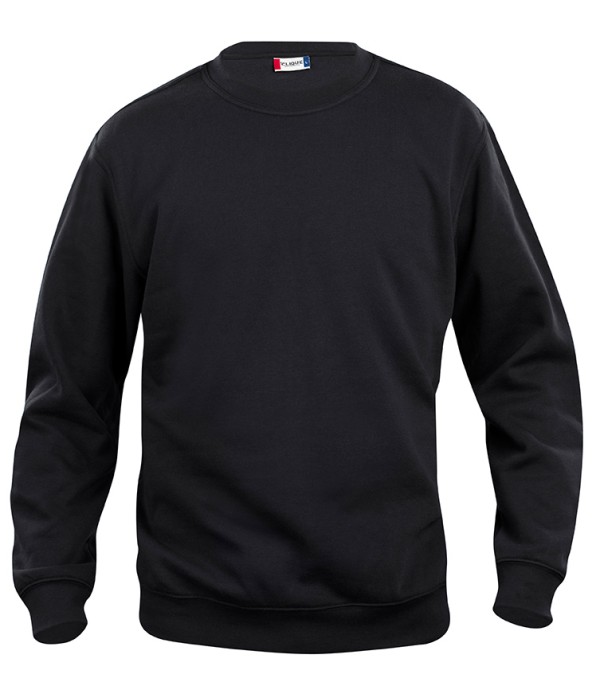 CLIQUE BASIC ROUNDNECK JUNIOR ZWART