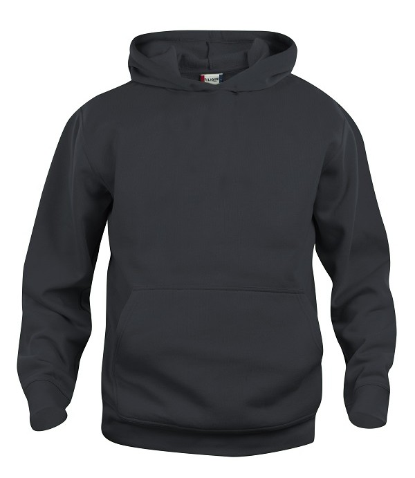 CLIQUE BASIC HOODY JUNIOR ZWART