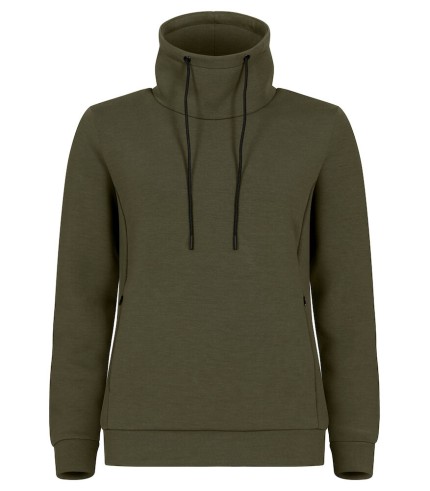 CLIQUE HOBART SWEATSHIRT WOMEN MISTGROEN